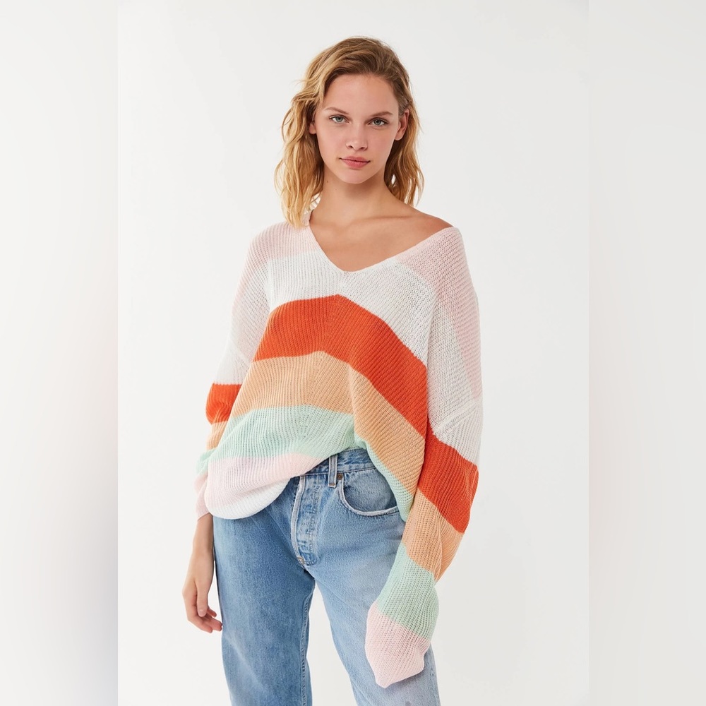 UO Robbie Runaway Oversized Tunic Sweater